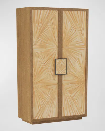 Arteriors Bianca Tall Cabinet In Straw