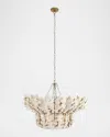 Arteriors Bilal 40" 8-light Coconut Shell Chandelier