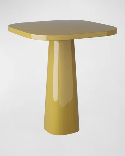 Arteriors Blythe Large End Table In Yellow