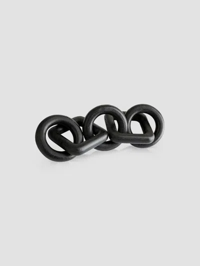 Arteriors Brinley Geometric Wooden Sculpture In Black
