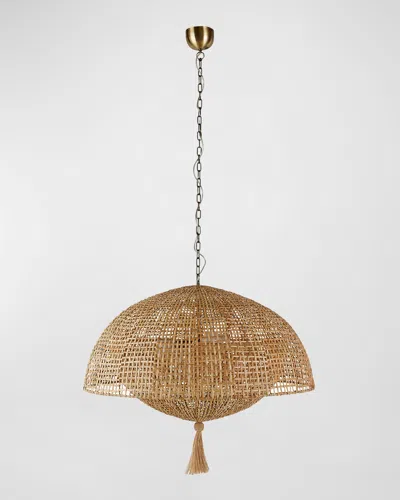 Arteriors Cabana 37" 3-light Chandelier In Brown
