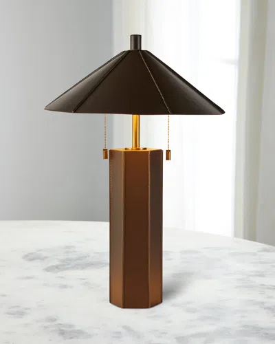 Arteriors Cantrell 28" 2-light Table Lamp In Gray