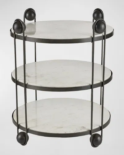 Arteriors Carlita End Table In Black