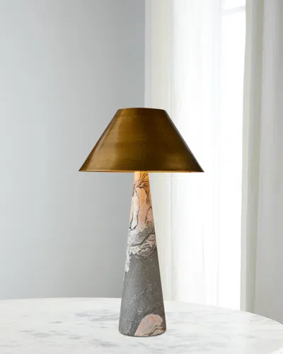 Arteriors Chanell 30.5" Table Lamp In Gray