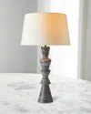 Arteriors Chloe 33" Table Lamp In Gray