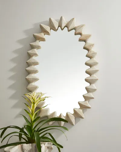 Arteriors Cicada 40" Wall Mirror In White