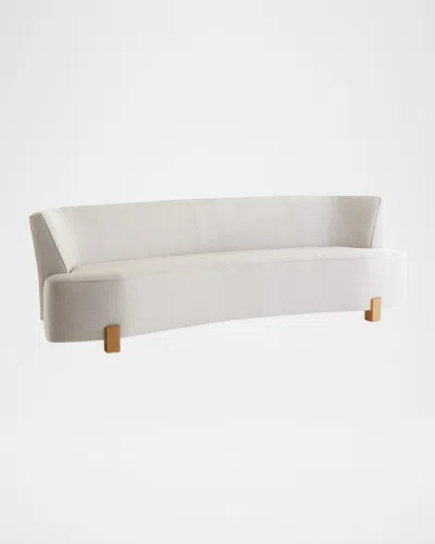 Arteriors Claude Sofa, 101" In White