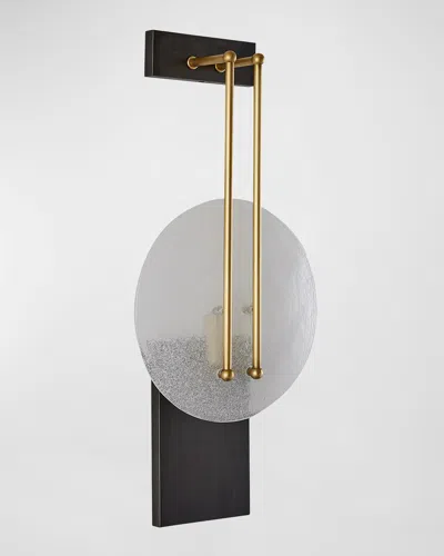 Arteriors Clover 23" Wall Sconce In Black