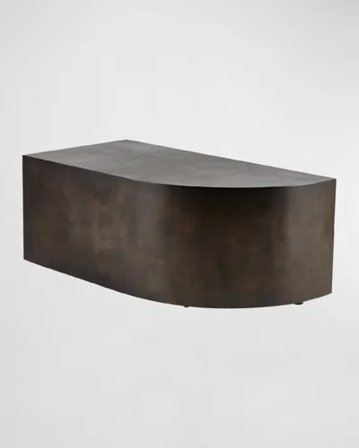 Arteriors Cortez Bronze Cocktail Table In Brown