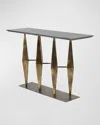 Arteriors Dagmar Console Table In Antique Gold