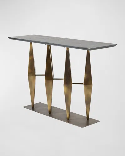 Arteriors Dagmar Console Table In Gold