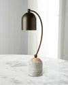 Arteriors Daley 23" Desk Lamp In Black
