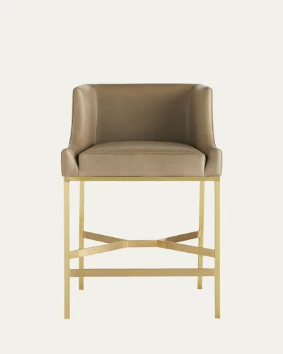 Arteriors Dalia Counter Stool In Brown