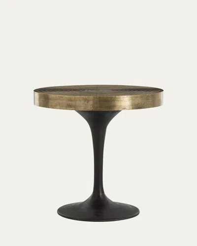 Arteriors Daryl Side Table In Gold