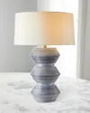 Arteriors Drifter 29" Table Lamp In Gray