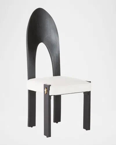 Arteriors Durango Dining Side Chair In Black