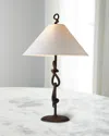 Arteriors Dutton 32" Table Lamp In Black