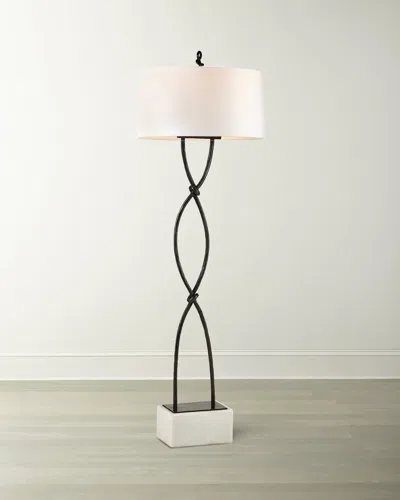 Arteriors Dutton 72" Floor Lamp In White