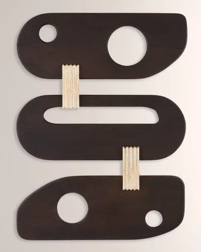 Arteriors Ebber Plaque In Brown