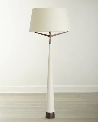 Arteriors Elden Floor Lamp In White