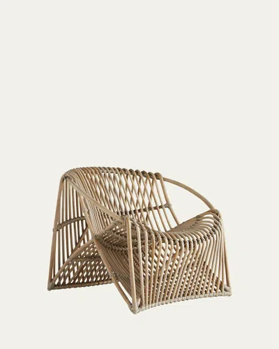 Arteriors Eleanor Lounge Chair In Brown