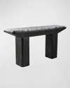 Arteriors Elio Console Table In Galaxy, Ebony