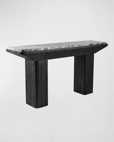 Arteriors Elio Console Table In Black