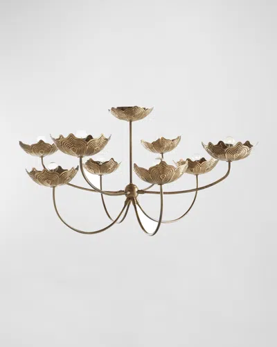 Arteriors Encinitas 25" 8-light Chandelier In Gold
