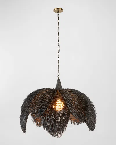 Arteriors Ezra 30" Pendant In Black