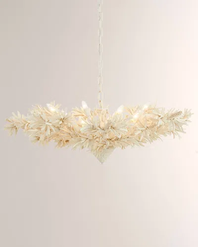 Arteriors Fernanda 38" 8-light Chandelier In Neutral
