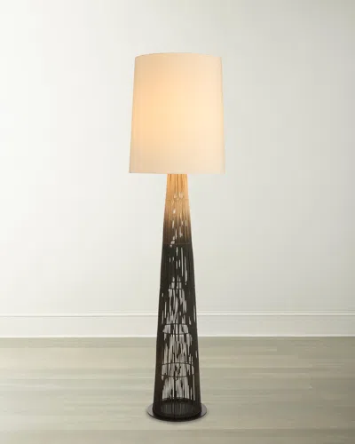 Arteriors Florence 68" Floor Lamp In Black