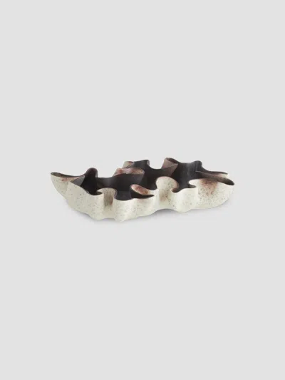 Arteriors Frontera Porcelain Coral-inspired Reactive Glaze Centerpiece