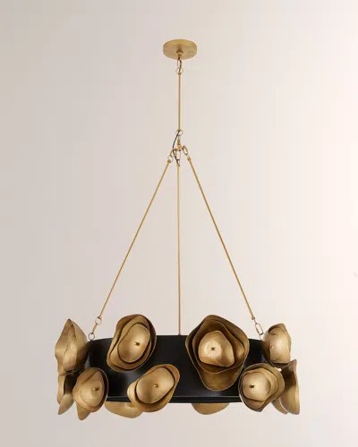 Arteriors Gaia 50" 6-light Chandelier In Gold