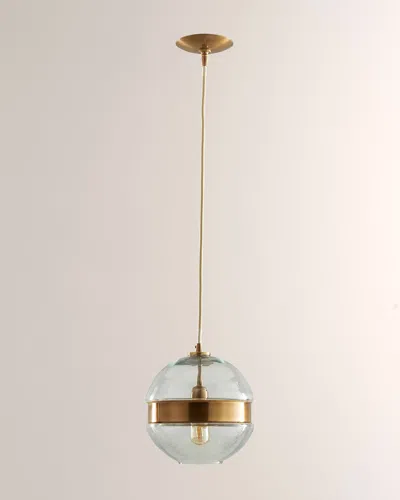 Arteriors Garrison Round Pendant In Gold