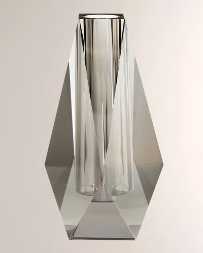 Arteriors Gemma Tall Vase In Gray