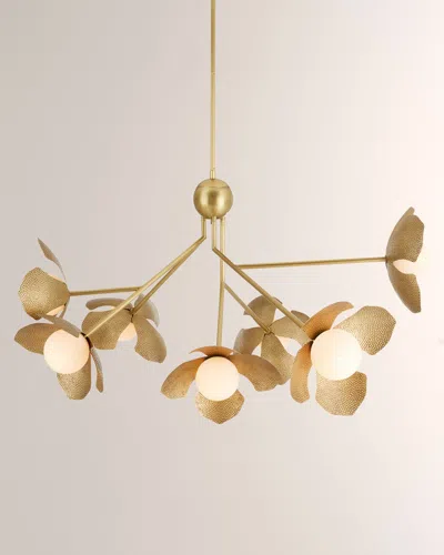 Arteriors Generosa 57" 7-light Chandelier In Gold