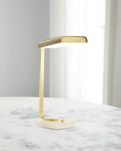 Arteriors Genevieve 20.5" Desk Lamp In Gold