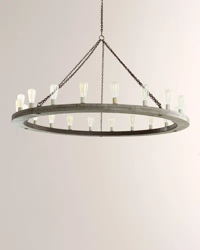 Arteriors Geoffrey Large Chandelier In Grey