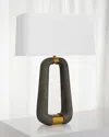 Arteriors Gianni Lamp In Gray