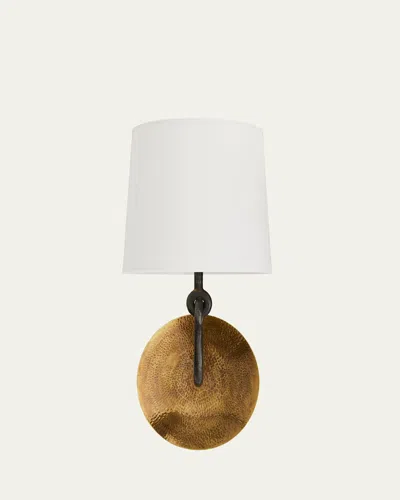 Arteriors Giles 9" Wall Sconce In Antique Br
