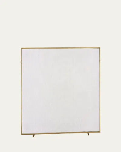 Arteriors Gita Large Fireplace Screen In Gold
