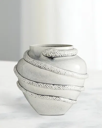 Arteriors Godsick Vase In Gray