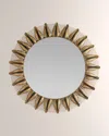 Arteriors Goldie Wall Mirror, 50" Round In Gold