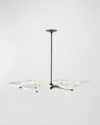 Arteriors Griffith 40" 6-light Chandelier In White