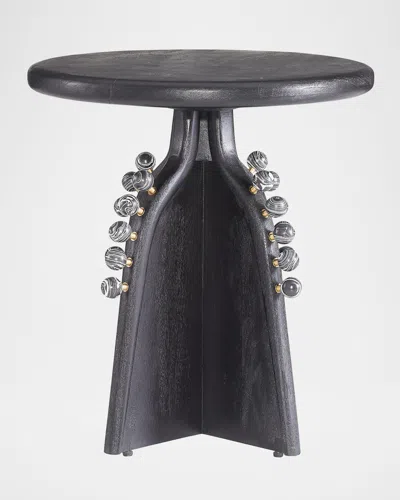 Arteriors Guillermo End Table In Black