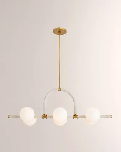 Arteriors Harrison Linear Chandelier In Gold