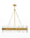 Arteriors Haskell Oval Chandelier In Gold