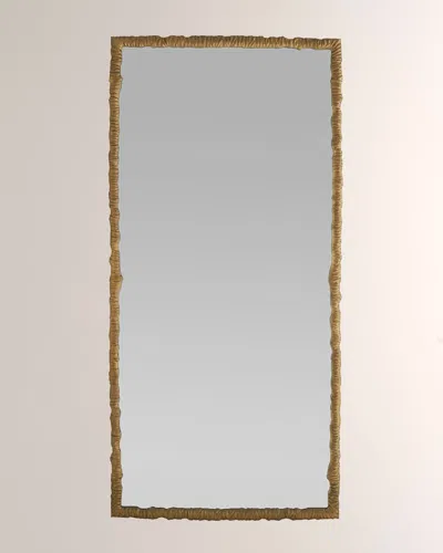 Arteriors Hawkins 81" Floor Mirror In Gold