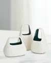 Arteriors Hedda Vases, Set Of 3 In White