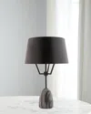 Arteriors Hodgins 27.5" Table Lamp In Gray